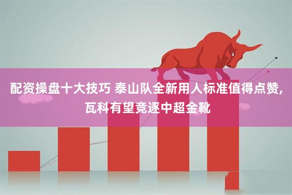 配资操盘十大技巧 泰山队全新用人标准值得点赞, 瓦科有望竞逐中超金靴